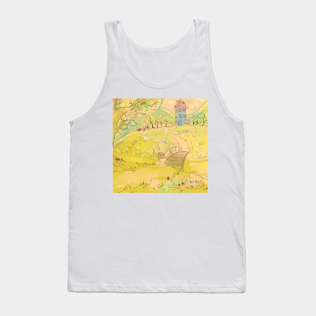 Moominsummer Tank Top by ParrotChixFish